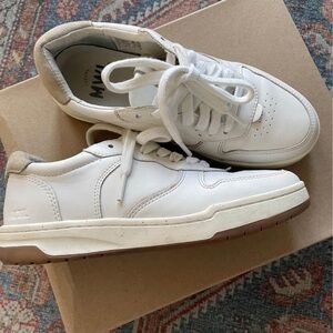 White Leather Sneakers